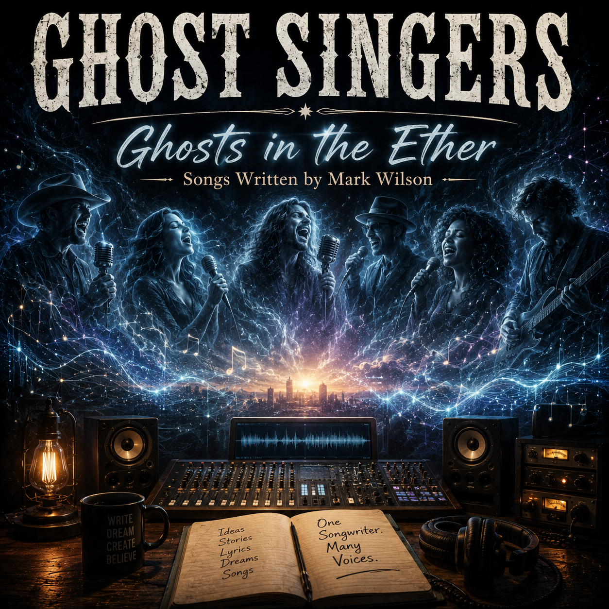 Ghost Singers — Ghosts in the Ether album cover
